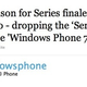 Illustration for article titled Brevity Wins: Windows Phone 7 Series Is Now Just Windows Phone 7